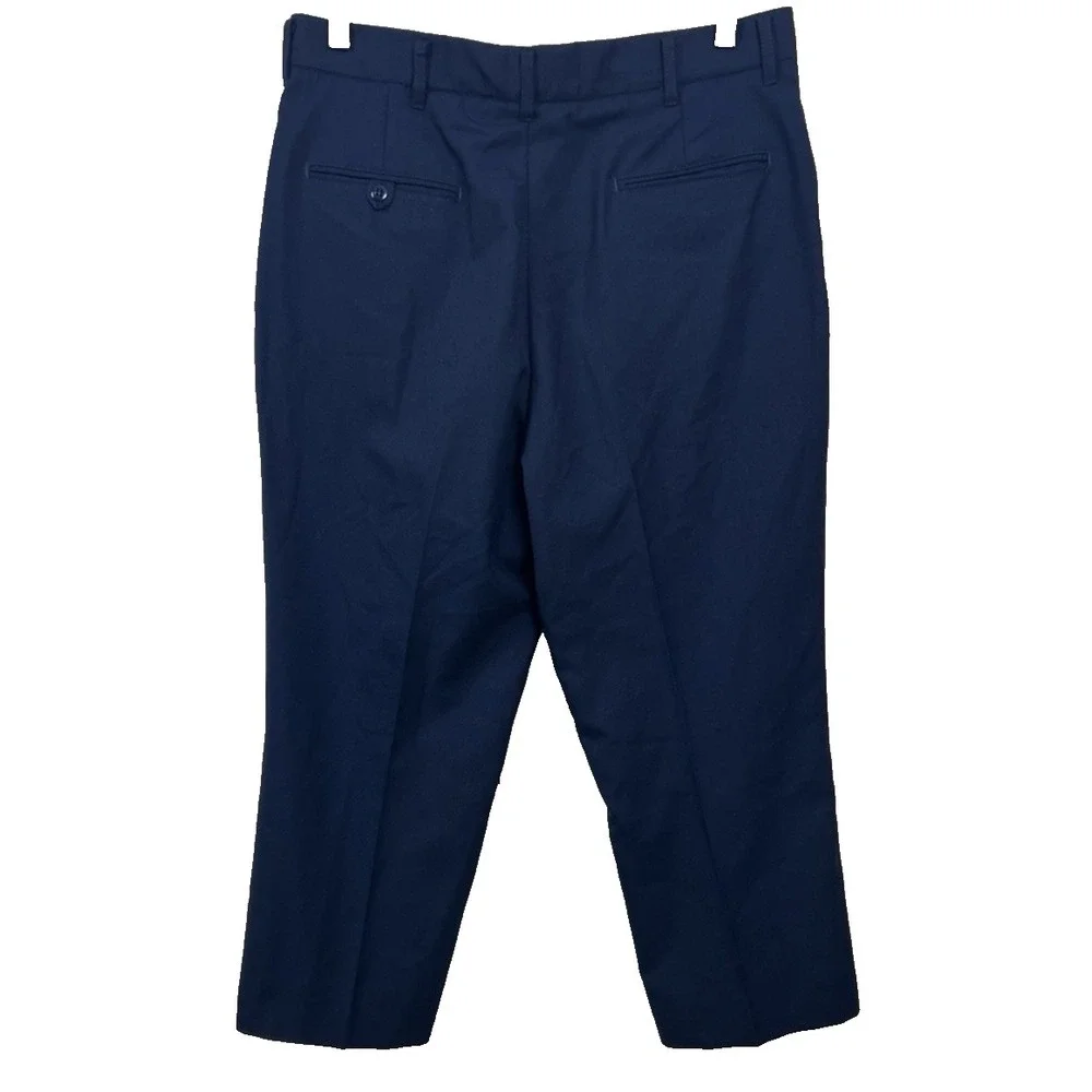 US Air Force USAF Current Issue Mens 33x25 Service Dress Blues Trousers 1620‎ A5